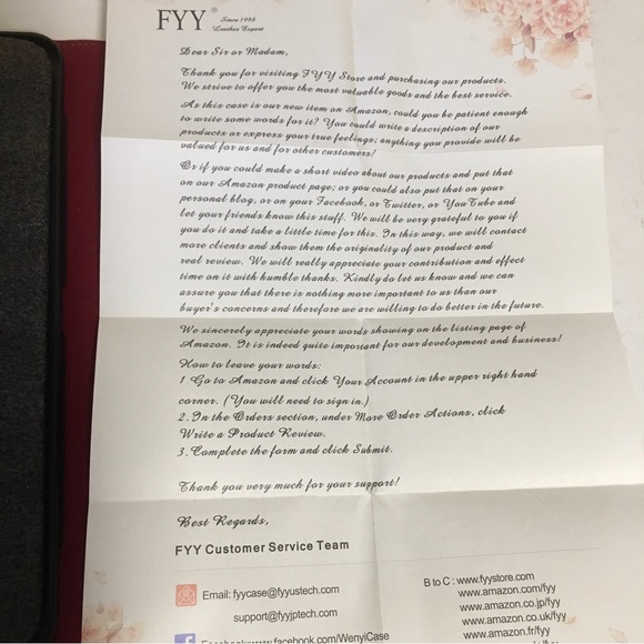 FYY Device Holder for 11” 2020 flip folio stand fitted case skin NIB - Picture 12 of 13